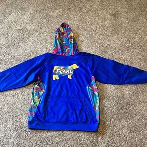 Sullivan Supply Blue FLARE Hoodie